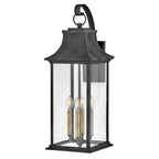 Hinkley Lighting 2938DZ Aged Zinc Extra Large Wall Mount Lantern Image 8