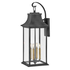 Hinkley Lighting 2938DZ Aged Zinc Extra Large Wall Mount Lantern Image 7