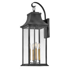 Hinkley Lighting 2938DZ Aged Zinc Extra Large Wall Mount Lantern Image 6