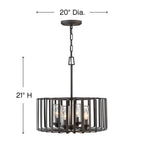 Hinkley Lighting Reid Medium Single Tier