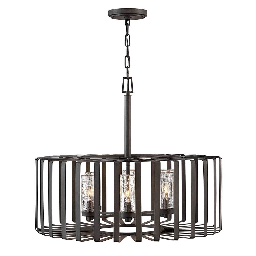 Hinkley Lighting 29505BGR-LV Brushed Graphite Large Single Tier 12v Image 1