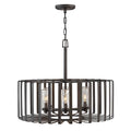Hinkley Lighting 29505BGR Brushed Graphite Large Single Tier Image 1