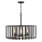 Hinkley Lighting 29505BGR Brushed Graphite Large Single Tier Image 1
