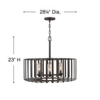 Hinkley Lighting Reid Large Single Tier
