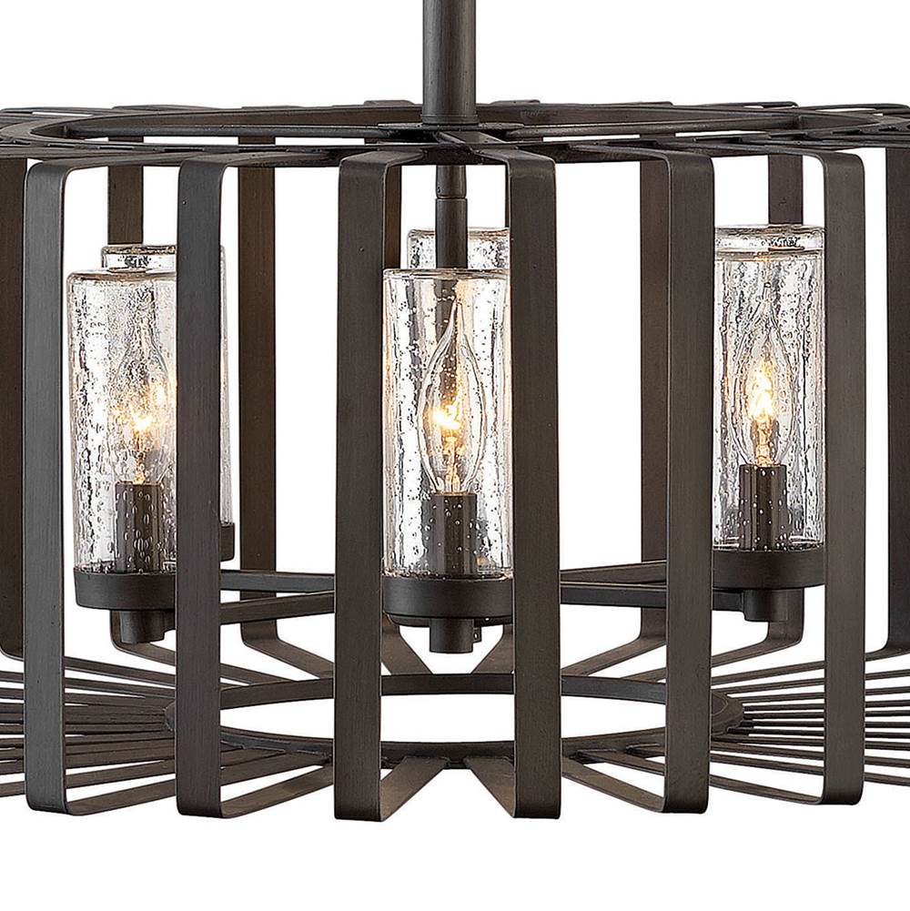 Hinkley Lighting 29505BGR Brushed Graphite Large Single Tier Image 8