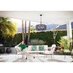 Hinkley Lighting 29505BGR Brushed Graphite Large Single Tier Image 4