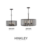 Hinkley Lighting 29505BGR Brushed Graphite Large Single Tier Image 2