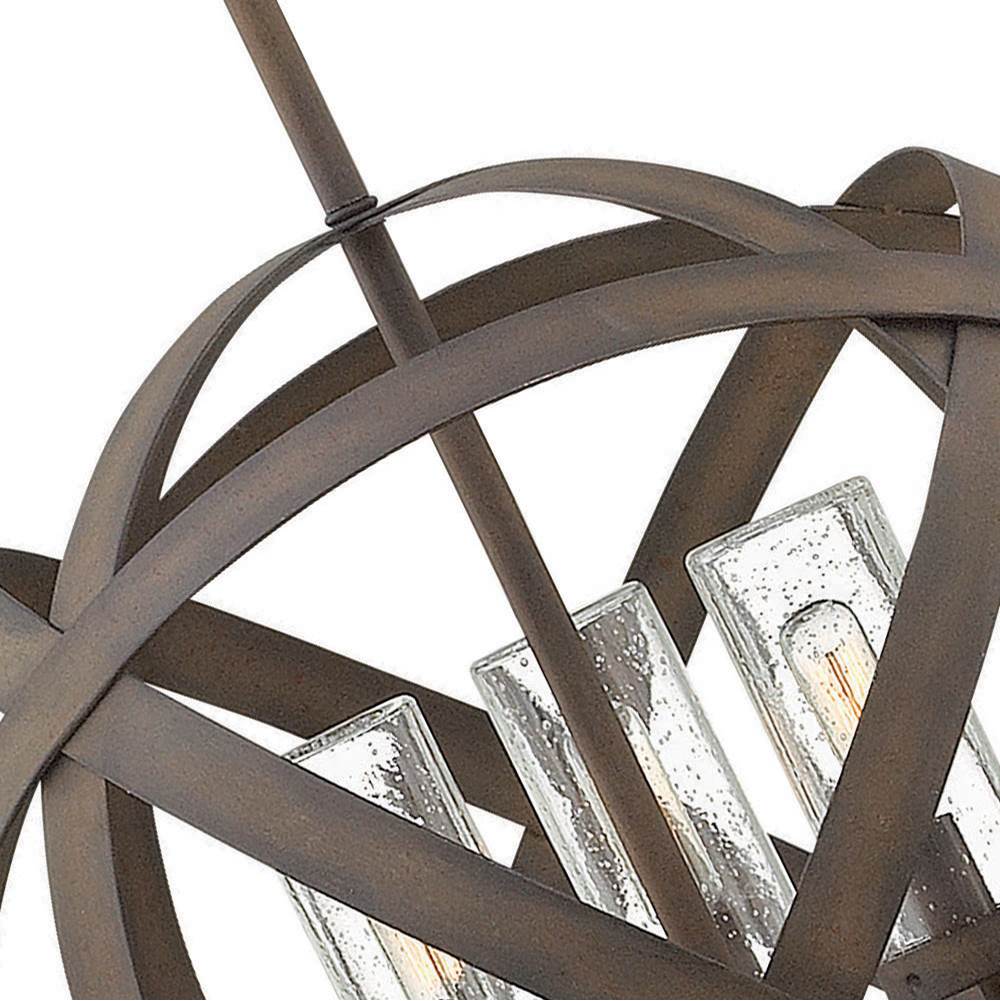 Hinkley Lighting 29703VI Vintage Iron Medium Orb Image 5