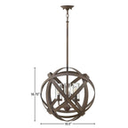 Hinkley Lighting 29703VI Vintage Iron Medium Orb Image 3