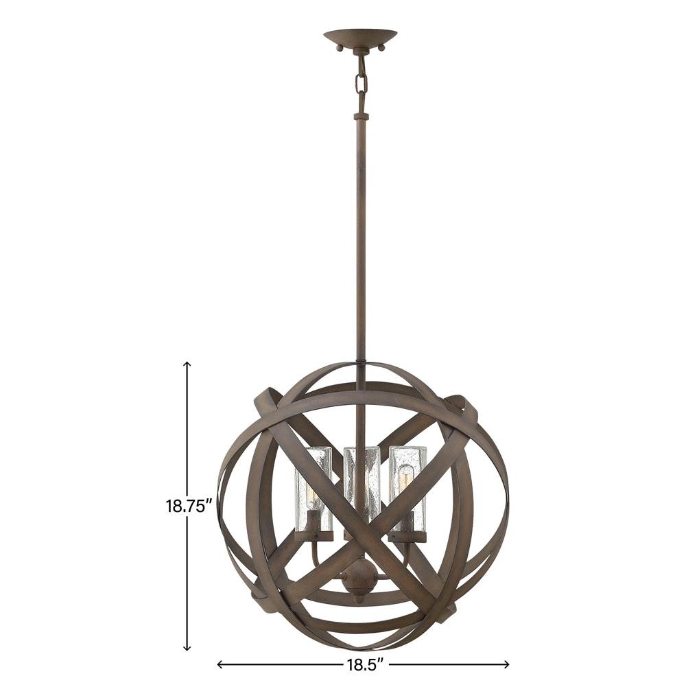 Hinkley Lighting 29703VI Vintage Iron Medium Orb Image 3