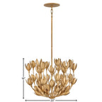 Hinkley Lighting 30011BNG Burnished Gold Medium Single Tier Pendant Image 3