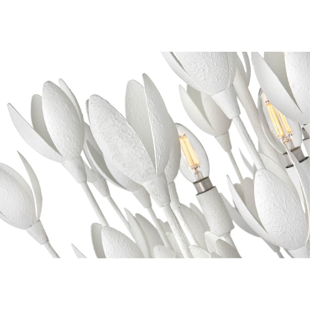 Hinkley Lighting 30011TXP Textured Plaster Medium Single Tier Pendant Image 8