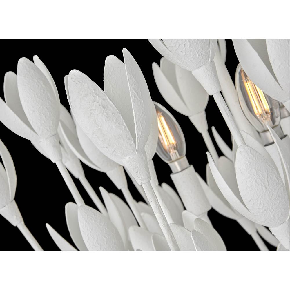 Hinkley Lighting 30011TXP Textured Plaster Medium Single Tier Pendant Image 7