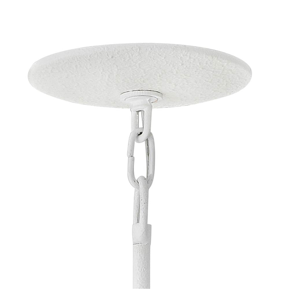 Hinkley Lighting 30011TXP Textured Plaster Medium Single Tier Pendant Image 5