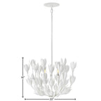 Hinkley Lighting 30011TXP Textured Plaster Medium Single Tier Pendant Image 4