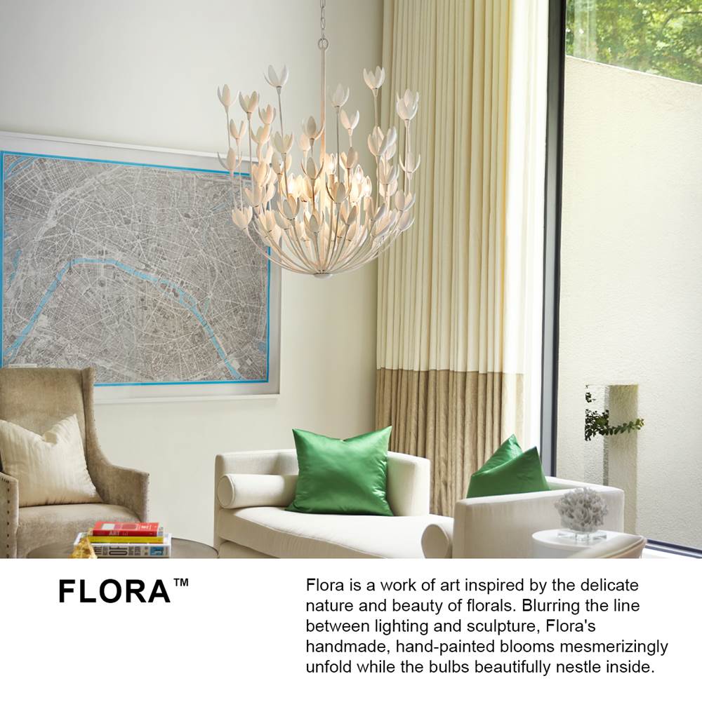 Hinkley Lighting 30011TXP Textured Plaster Medium Single Tier Pendant Image 3