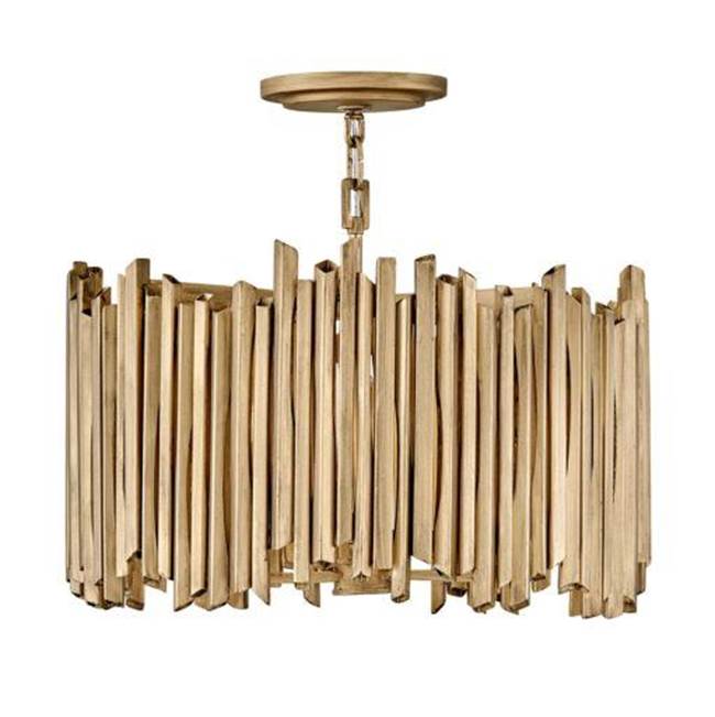 Hinkley Lighting 30023BNG Burnished Gold Medium Convertible Pendant Image 2