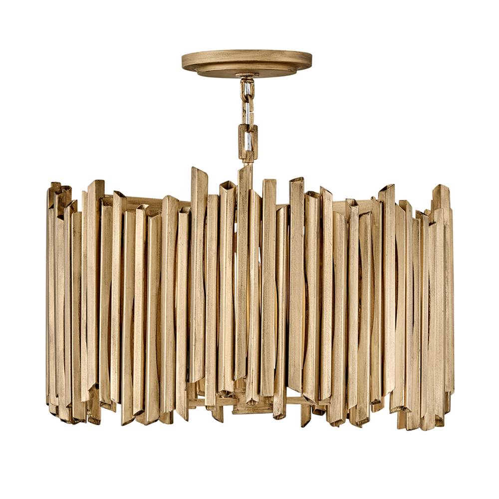 Hinkley Lighting 30023BNG Burnished Gold Medium Convertible Pendant Image 4