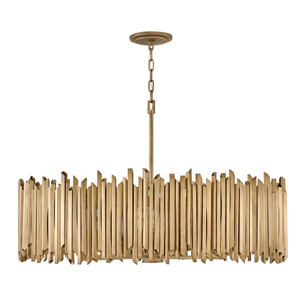 Hinkley Lighting 30026BNG Burnished Gold Medium Single Tier Pendant Image 8