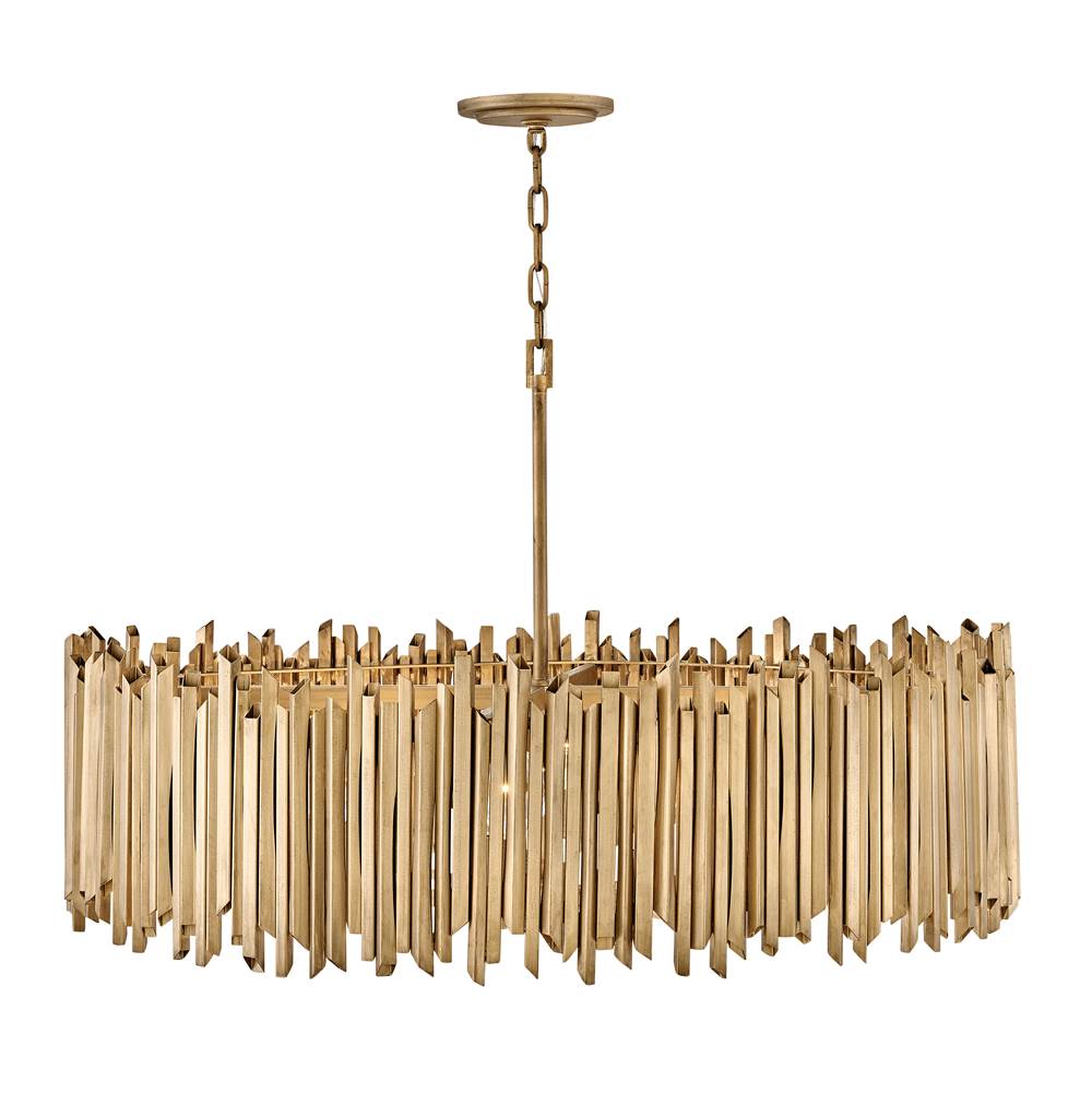 Hinkley Lighting 30026BNG Burnished Gold Medium Single Tier Pendant Image 4