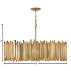 Hinkley Lighting 30026BNG Burnished Gold Medium Single Tier Pendant Image 2