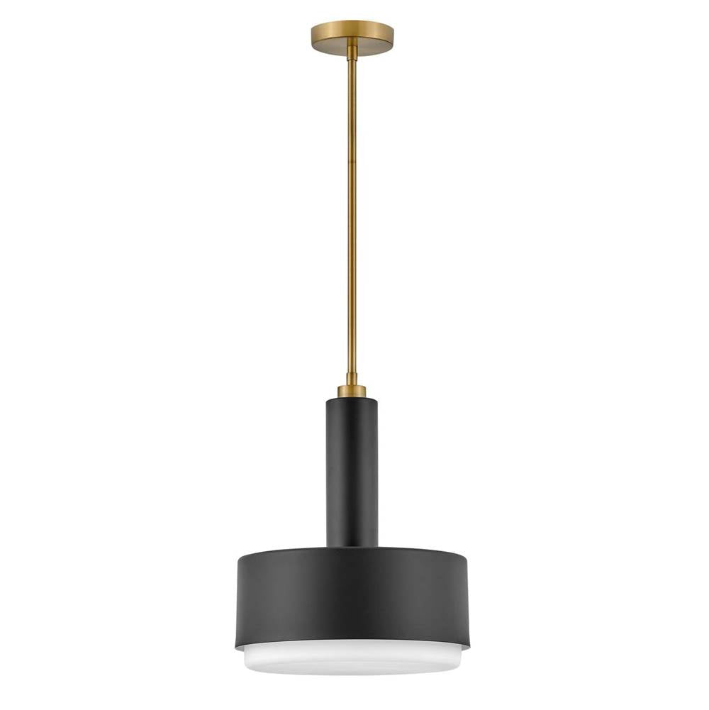 Hinkley Lighting 30074BK Black Medium Pendant Image 1