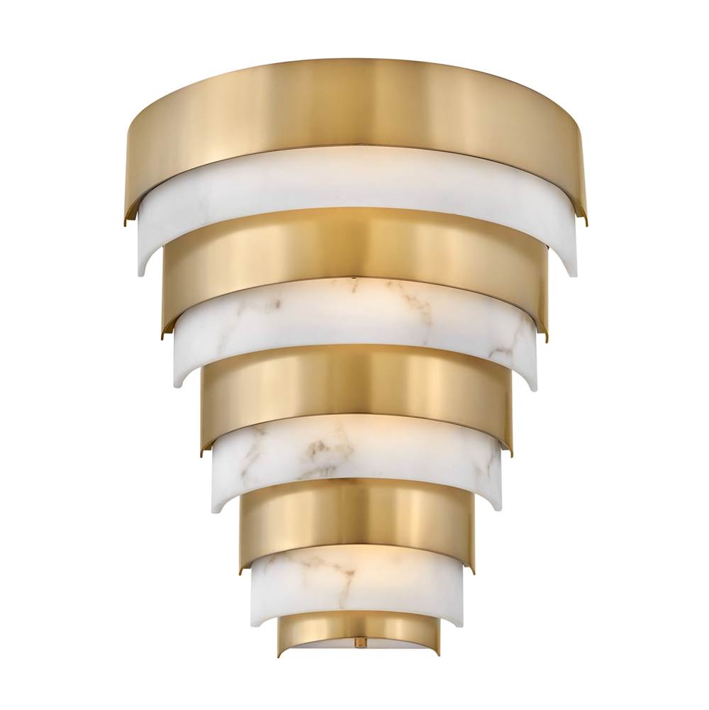 Hinkley Lighting 30180HB Heritage Brass Led Sconce Image 4