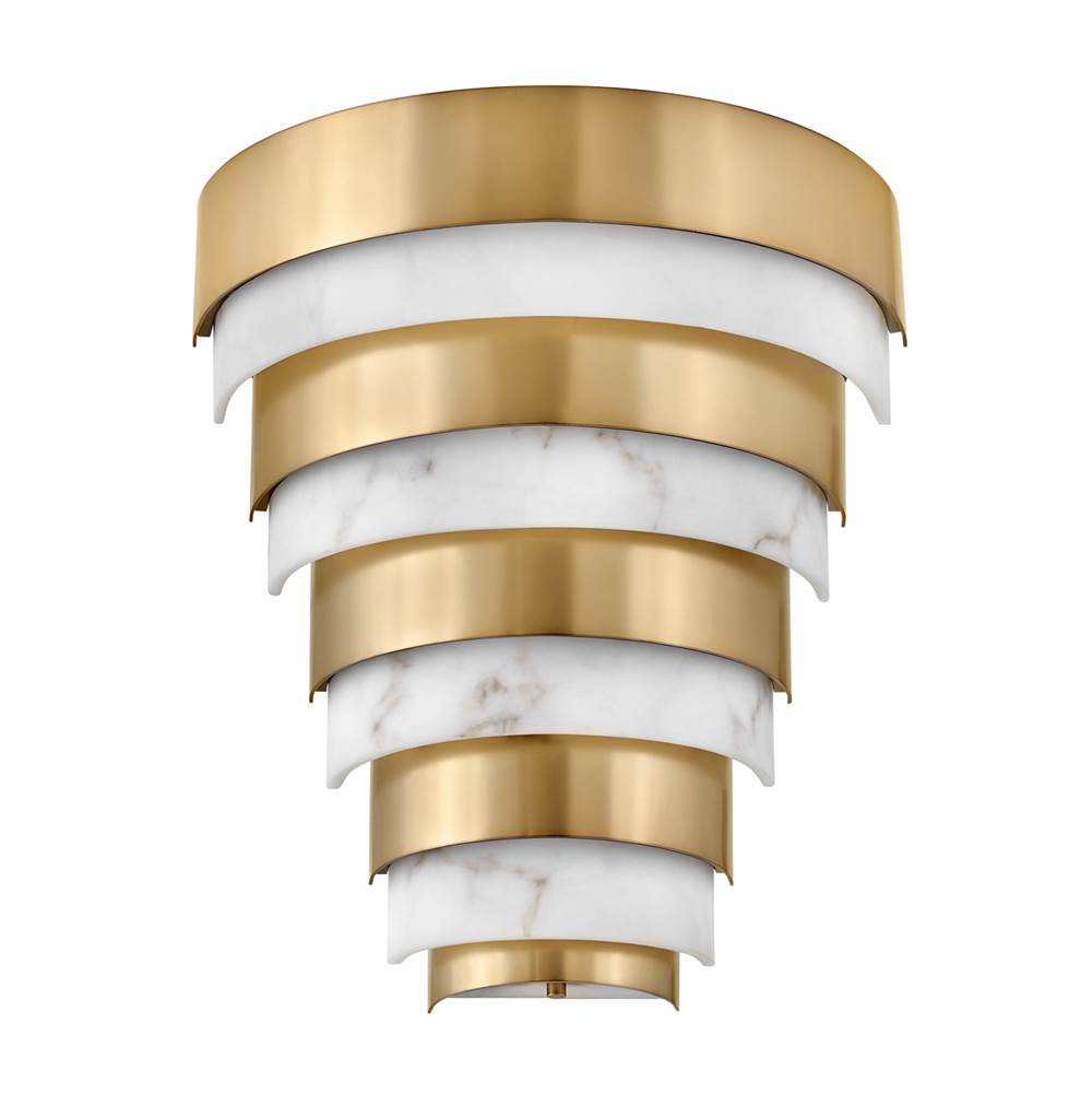 Hinkley Lighting 30180HB Heritage Brass Led Sconce Image 2