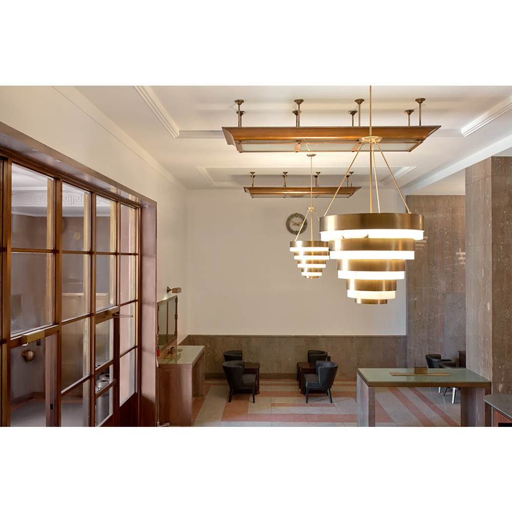 Hinkley Lighting 30188HB Heritage Brass Large Multi Tier Image 6