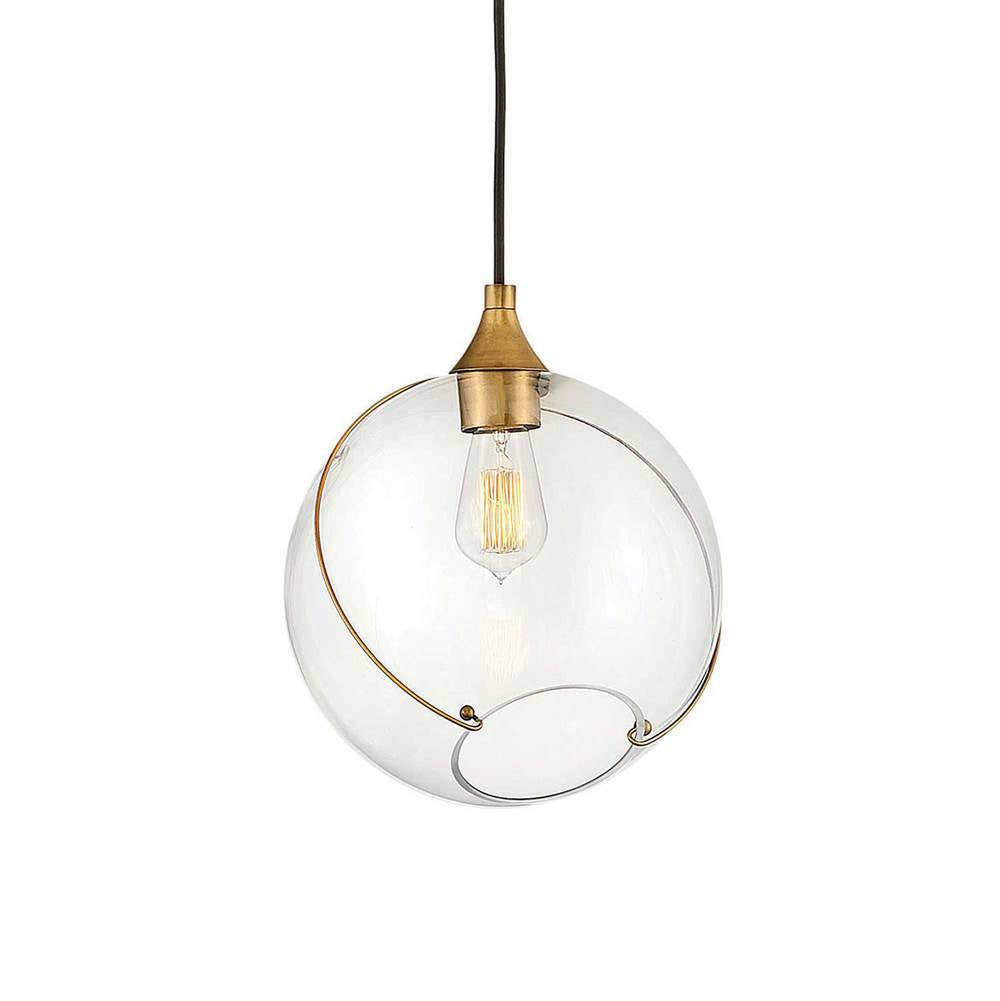 Hinkley Lighting 30303HBR Heritage Brass Small Pendant Image 5