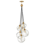 Hinkley Lighting 30306HBR Heritage Brass Six Light Multi Tier Image 1