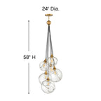 Hinkley Lighting Skye Six Light Multi Tier