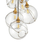 Hinkley Lighting 30306HBR Heritage Brass Six Light Multi Tier Image 7