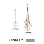 Hinkley Lighting 30306HBR Heritage Brass Six Light Multi Tier Image 2