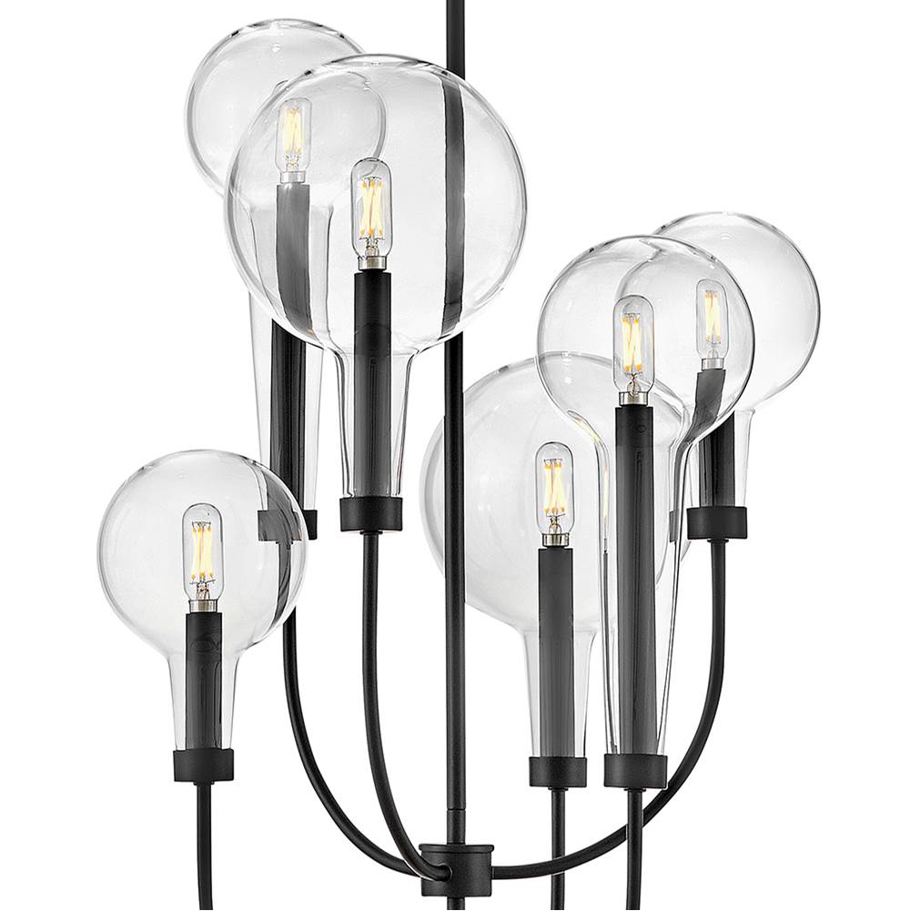 Hinkley Lighting 30525BK Black Medium Multi Tier Image 6