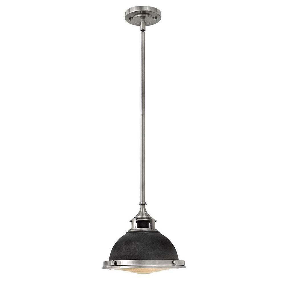 Hinkley Lighting 3122DZ Aged Zinc Small Pendant Image 1