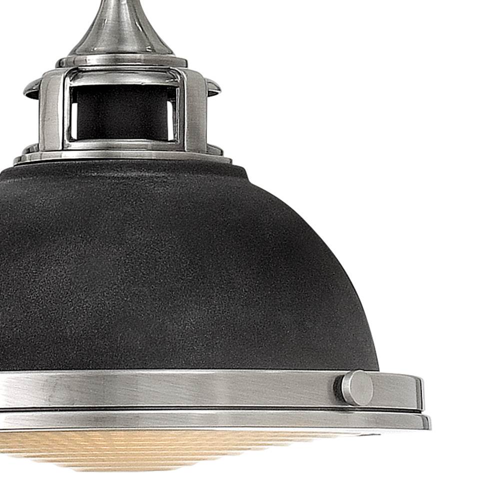 Hinkley Lighting 3122DZ Aged Zinc Small Pendant Image 4
