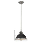 Hinkley Lighting 3122DZ Aged Zinc Small Pendant Image 2