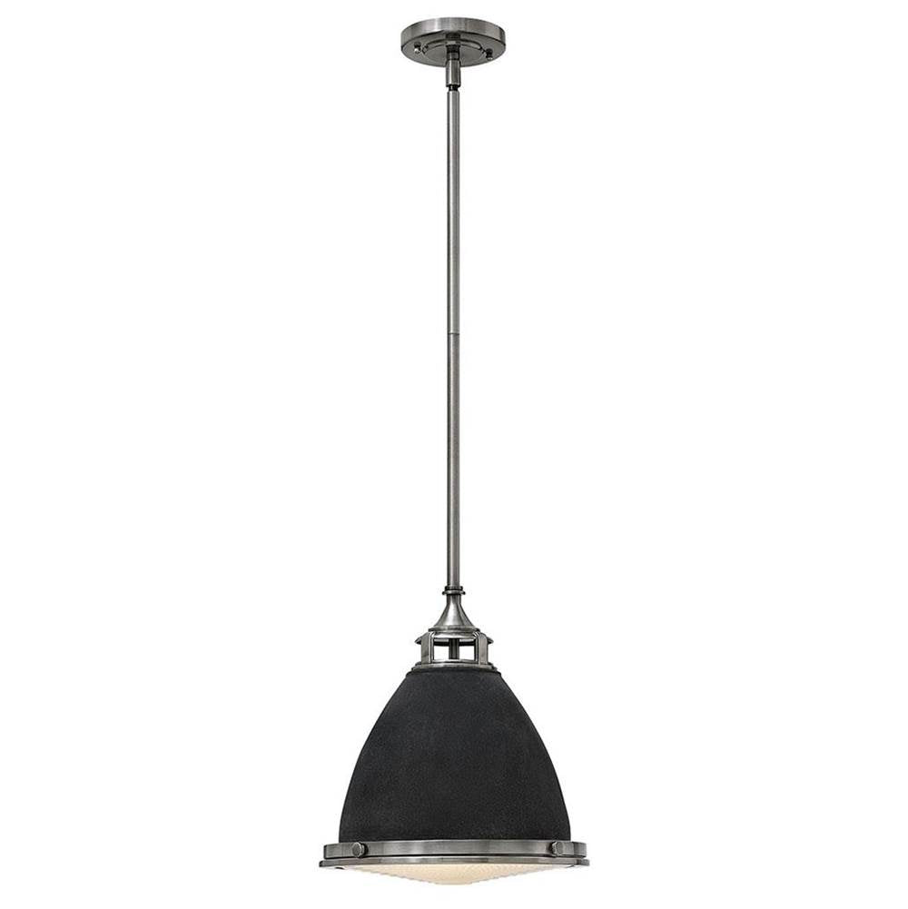 Hinkley Lighting 3126DZ Aged Zinc Medium Pendant Image 1