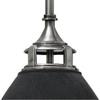 Hinkley Lighting 3126DZ Aged Zinc Medium Pendant Image 7