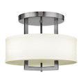 Hinkley Lighting 3200AN Antique Nickel Small Semi-flush Mount Image 1