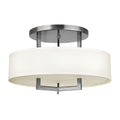 Hinkley Lighting 3201AN Antique Nickel Medium Semi-flush Mount Image 1