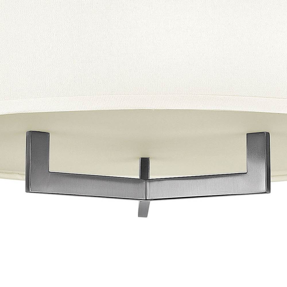 Hinkley Lighting 3201AN Antique Nickel Medium Semi-flush Mount Image 3