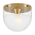 Hinkley Lighting 32081LCB Lacquered Brass Small Flush Mount Image 5