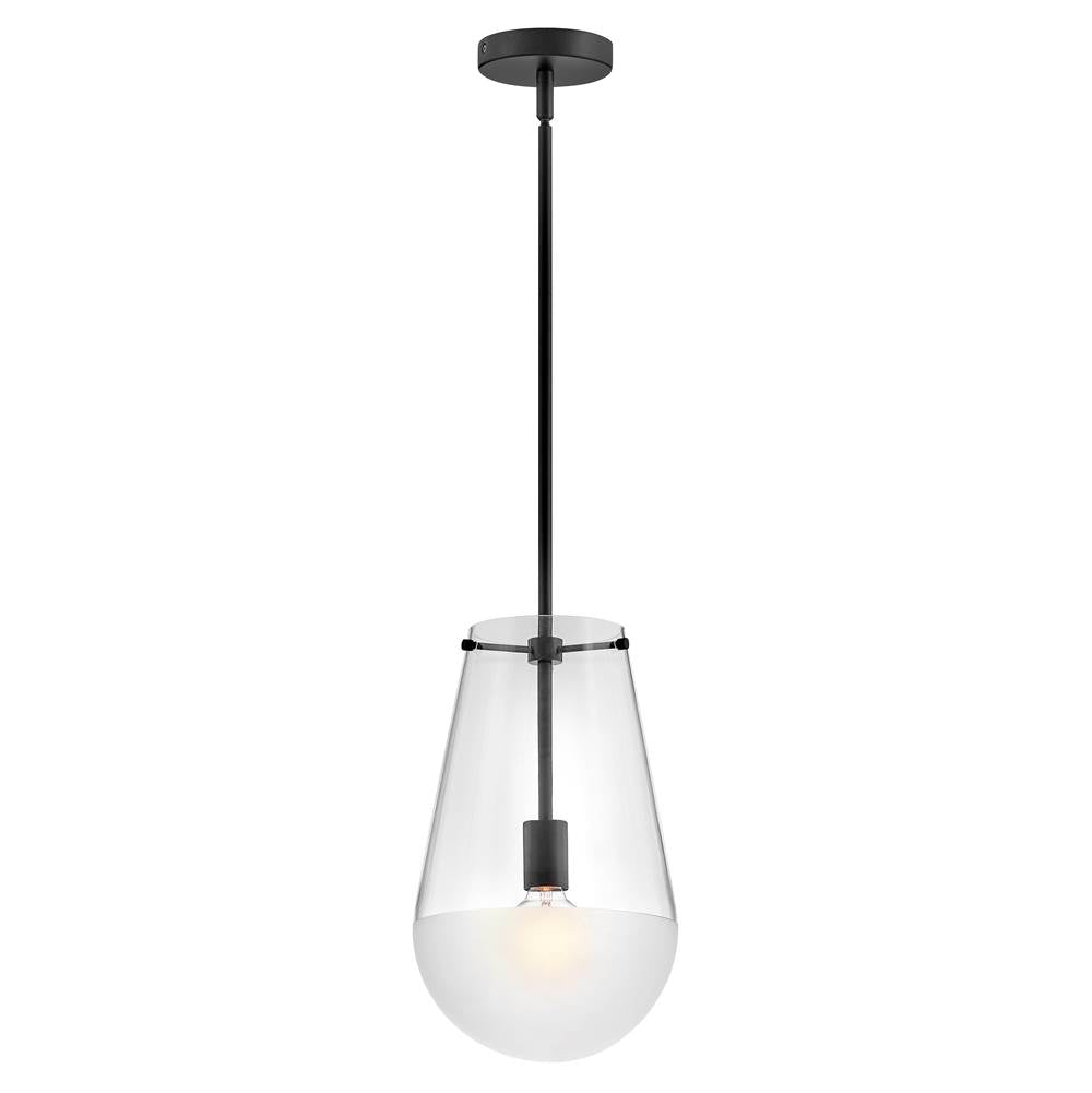 Hinkley Lighting 32087BK Black Small Pendant Image 7