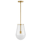 Hinkley Lighting 32087LCB Lacquered Brass Small Pendant Image 7