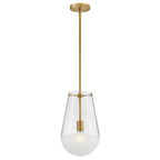 Hinkley Lighting 32087LCB Lacquered Brass Small Pendant Image 6