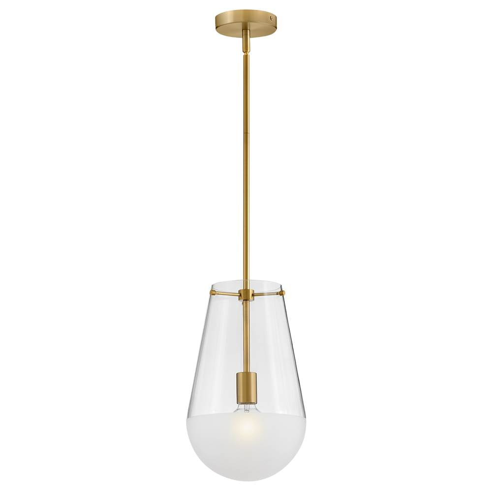Hinkley Lighting 32087LCB Lacquered Brass Small Pendant Image 6