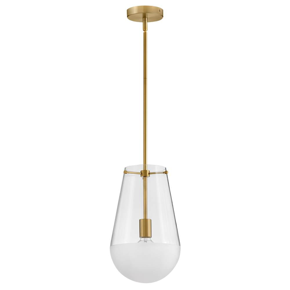 Hinkley Lighting 32087LCB Lacquered Brass Small Pendant Image 5