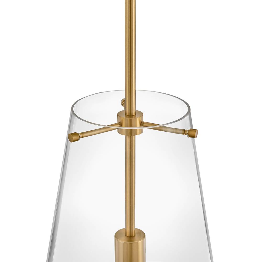 Hinkley Lighting 32087LCB Lacquered Brass Small Pendant Image 4